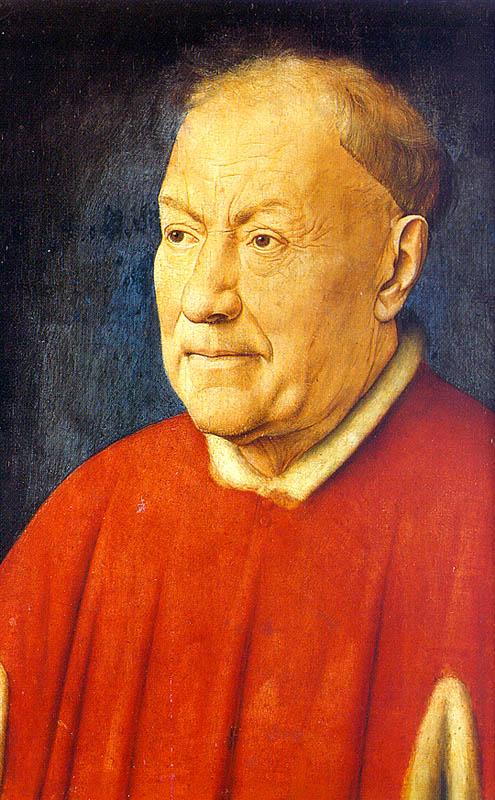 Jan Van Eyck Portrait of Cardinal Niccolo Albergati Germany oil painting art